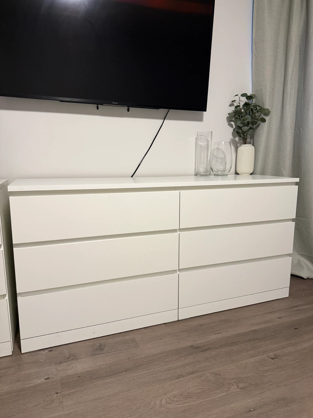 IKEA 6-Drawer Dresser White - $180 OBO