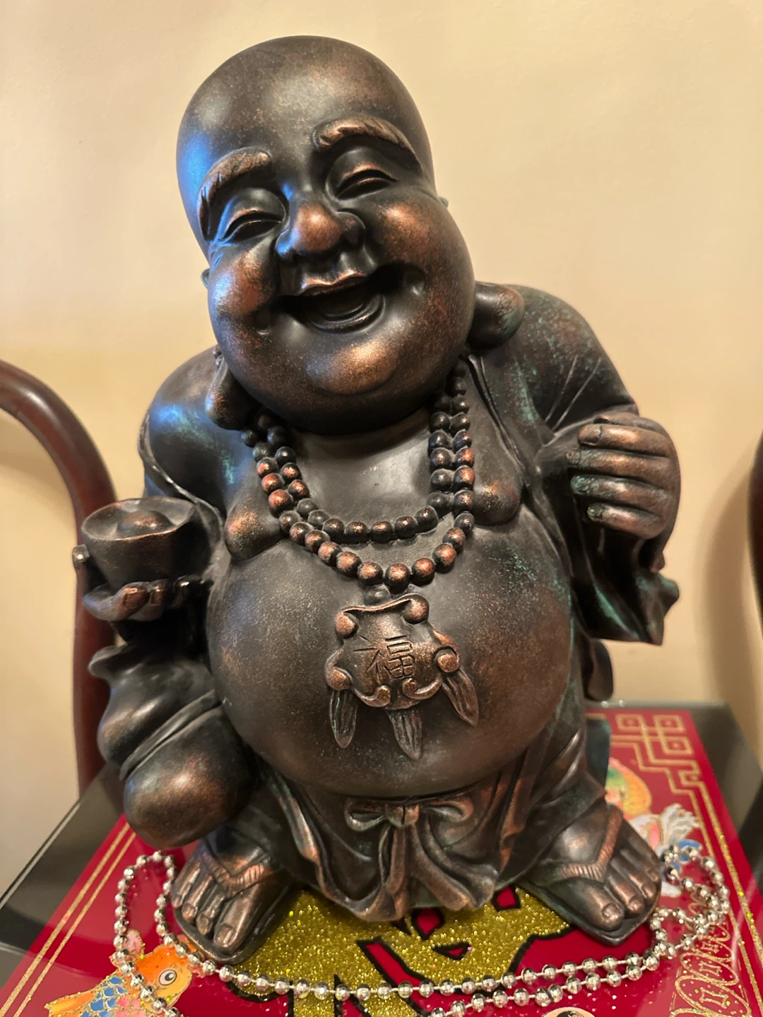 Laughing Buddha Statue - photo 2