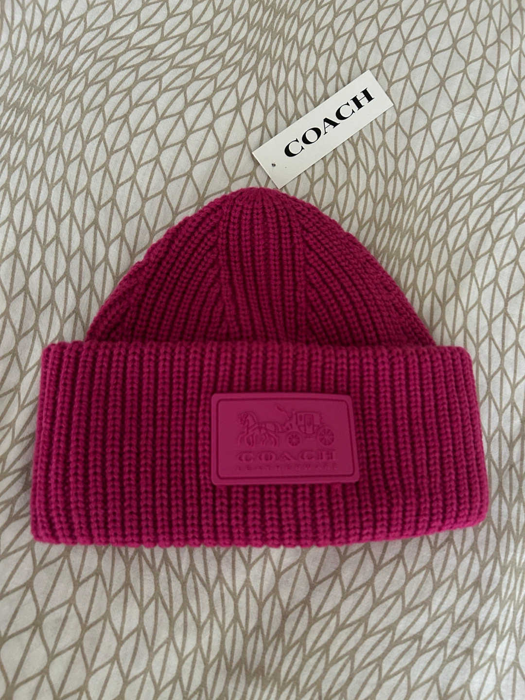 Coach Knit Beanie