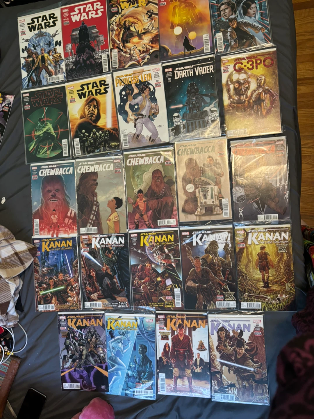 Collection of Marvel Star Wars Comics