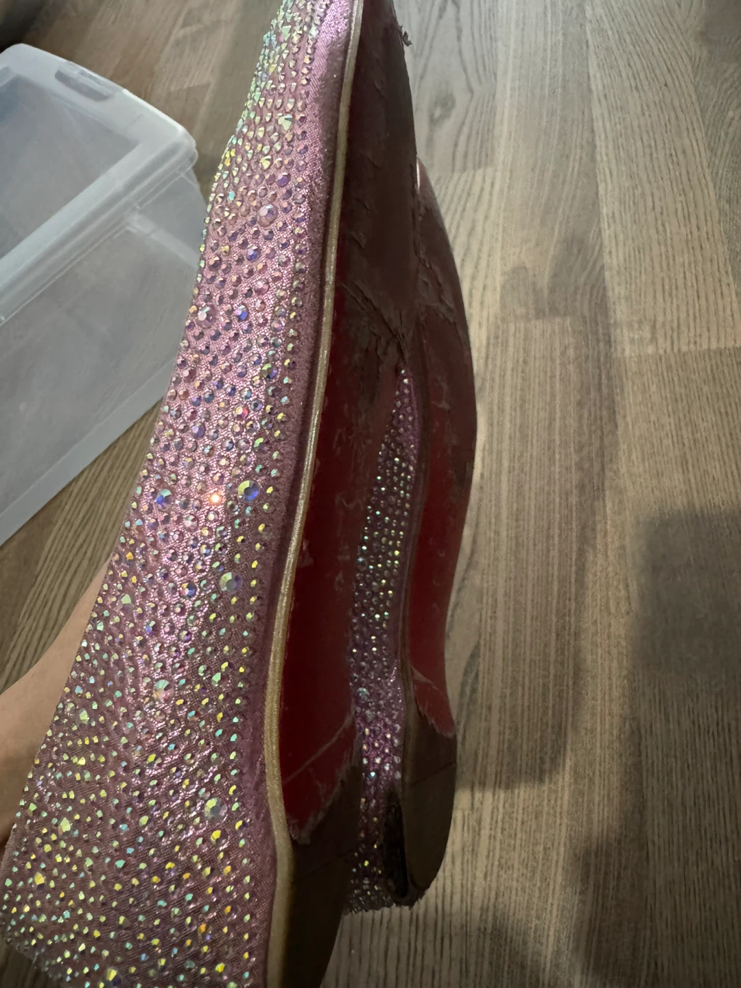 Christian Louboutin Crystal Embellished Flats - photo 2