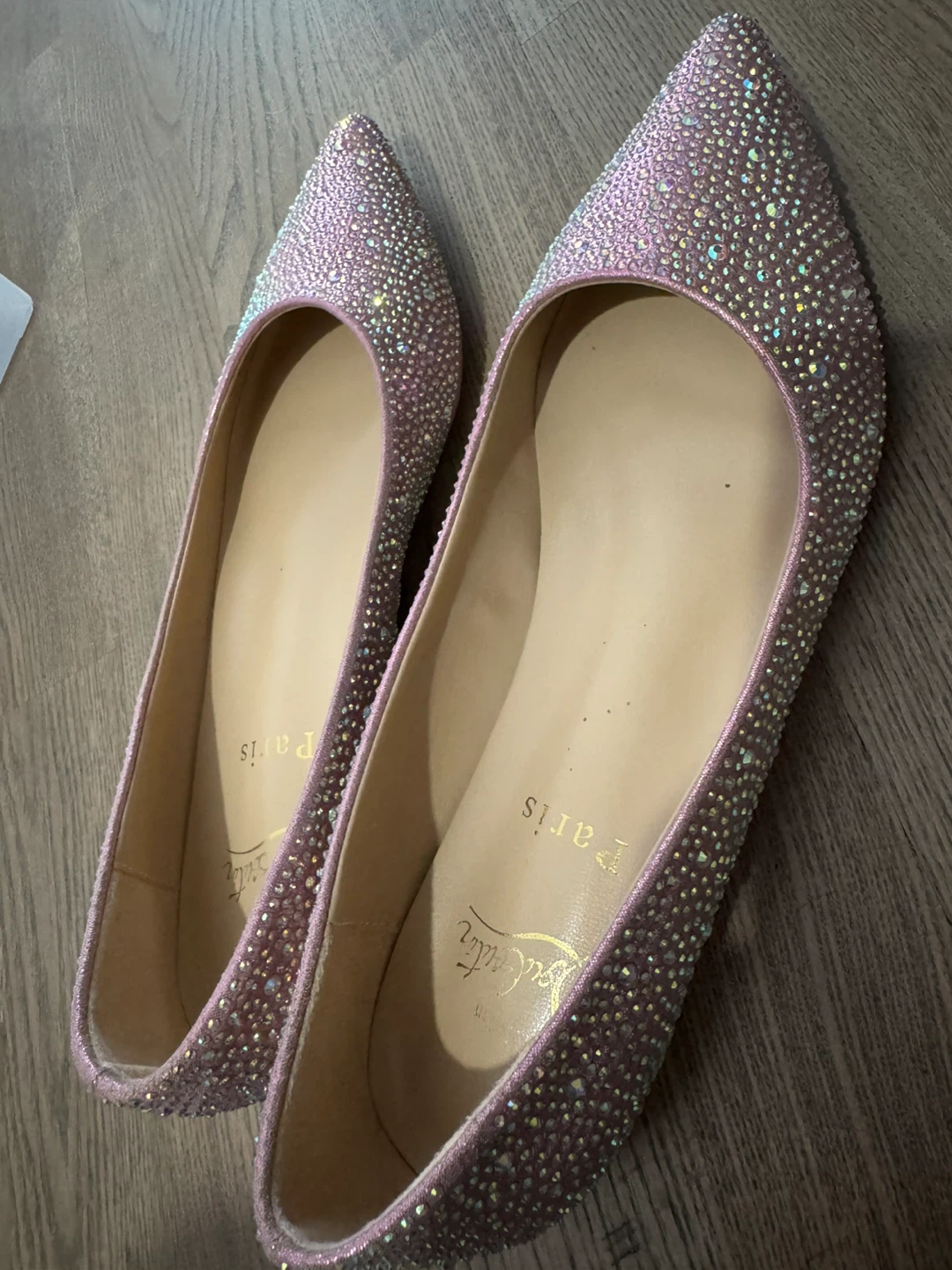 Christian Louboutin Crystal Embellished Flats - photo 3