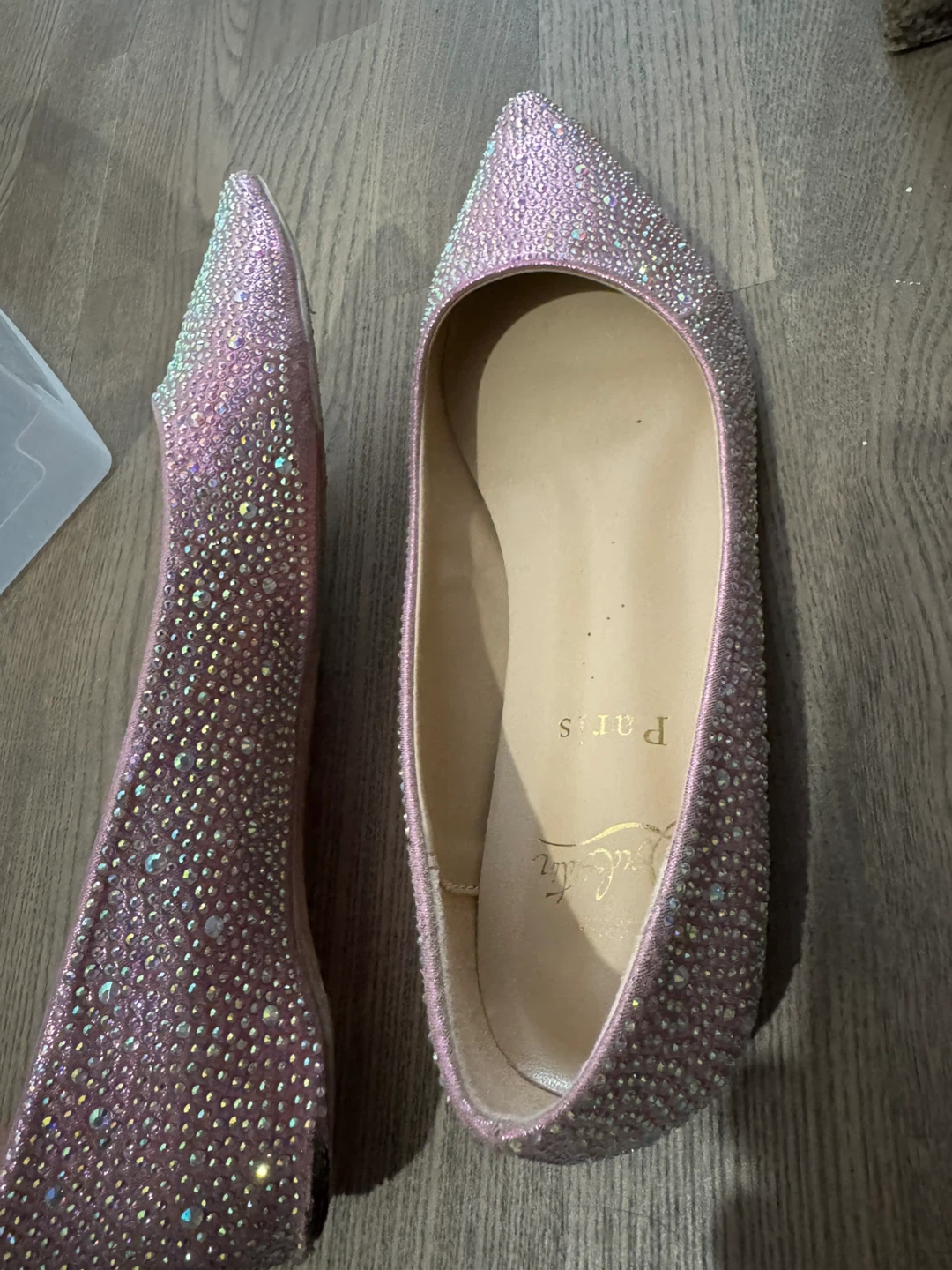Christian Louboutin Crystal Embellished Flats - photo 4