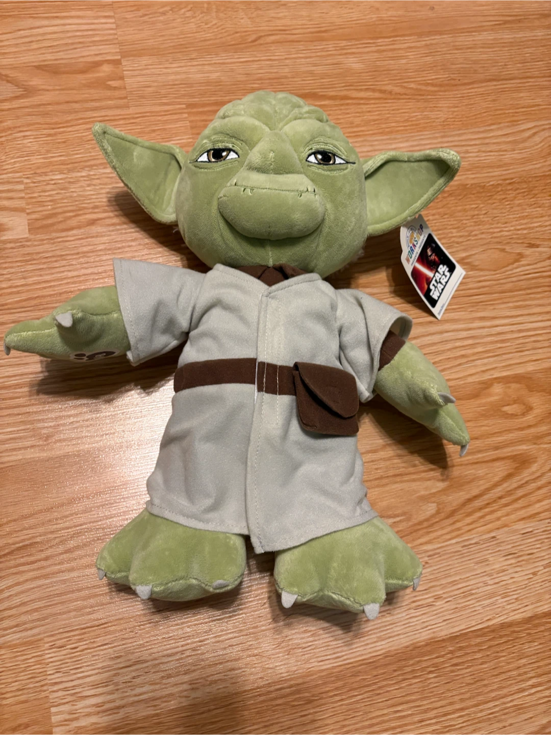 Retired Build A Bear Star Wars Jedi Master Yoda Old w/ Robe