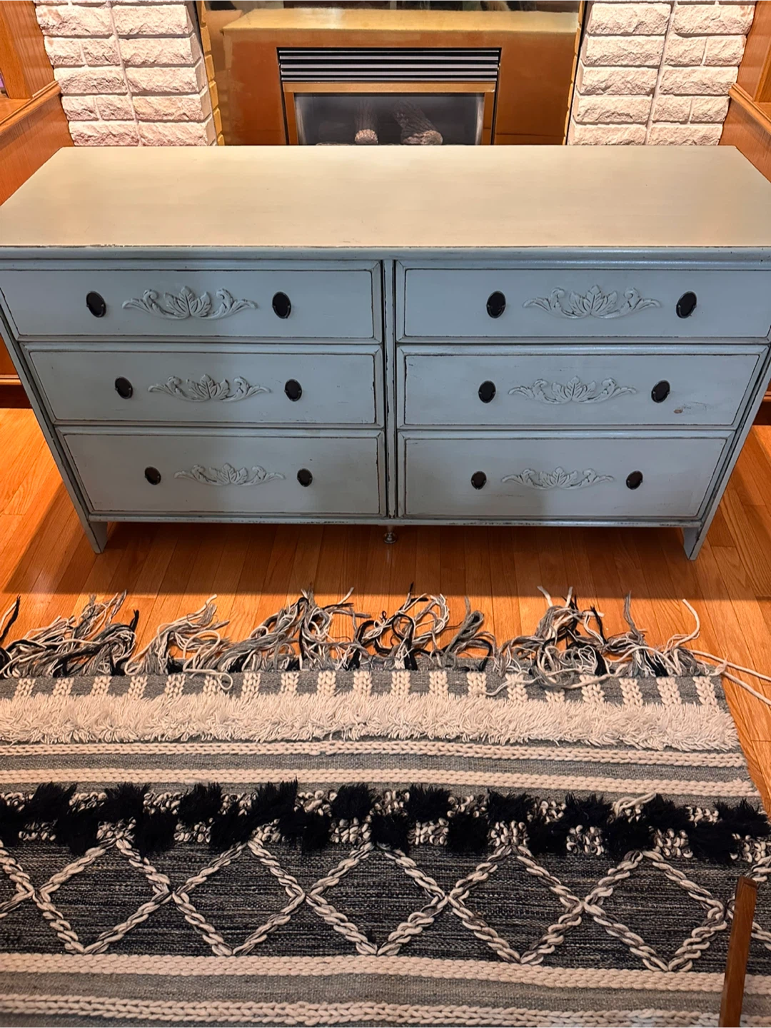 IKEA Painted Six-Drawer Dresser