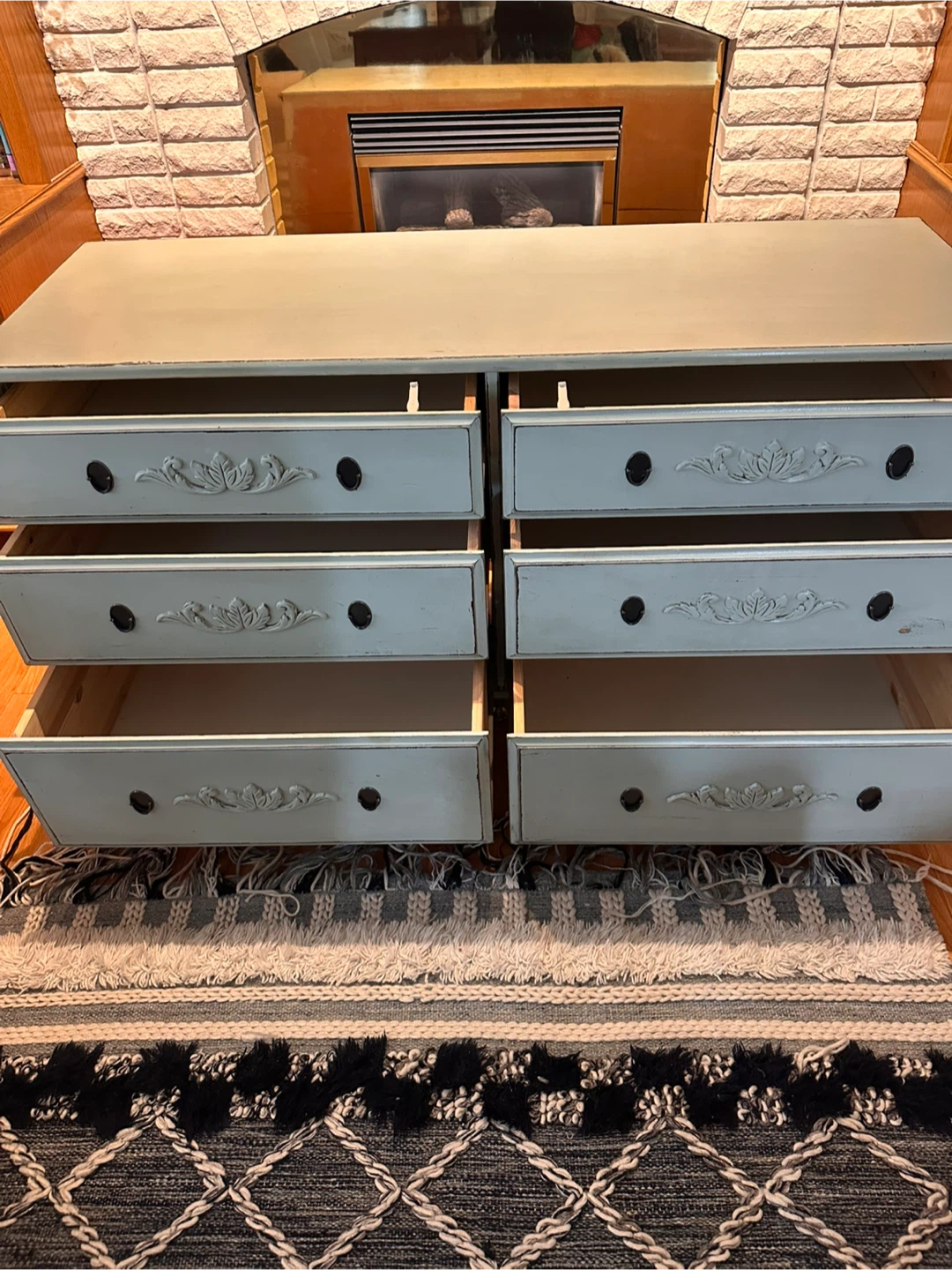 IKEA Painted Six-Drawer Dresser - photo 2