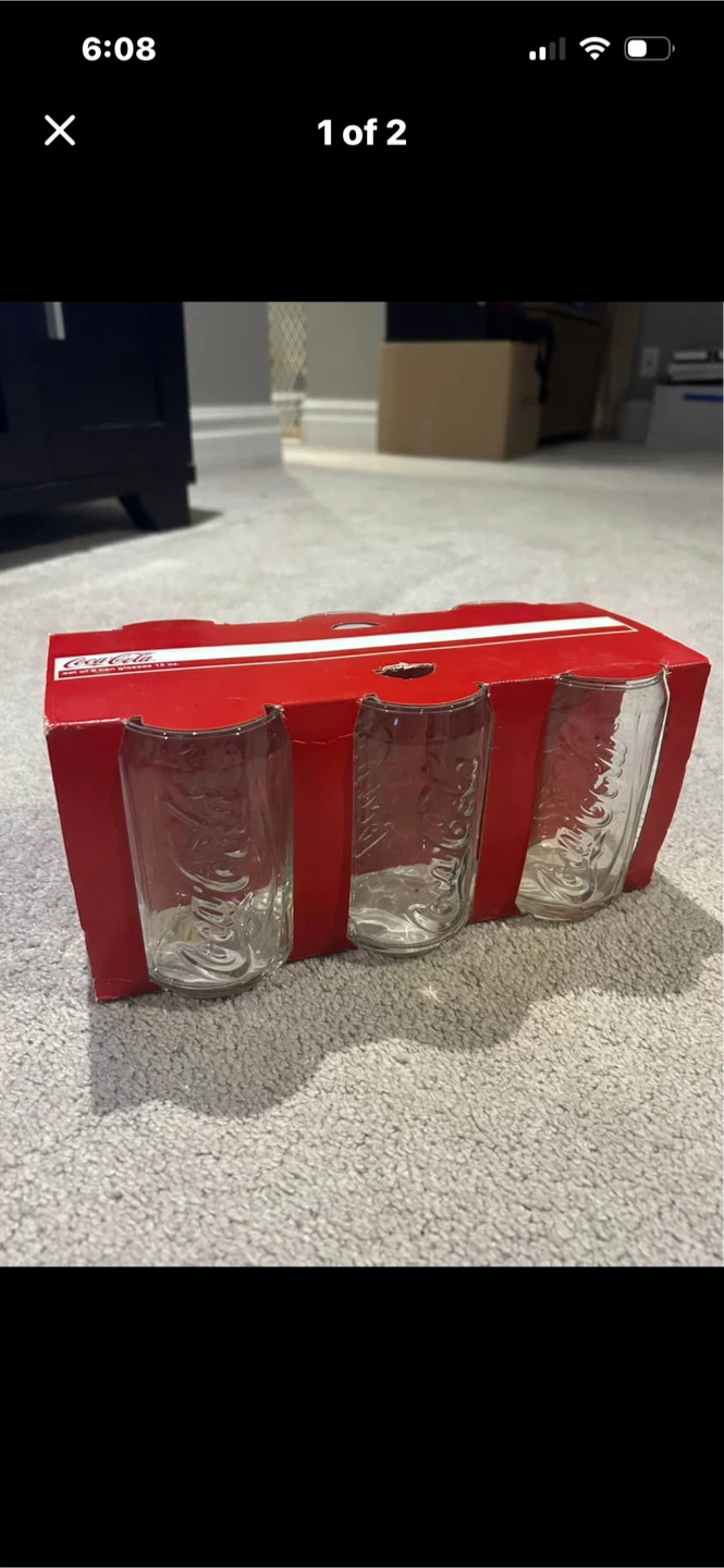 Coca-Cola Can Glasses - Set of 6 - photo 2