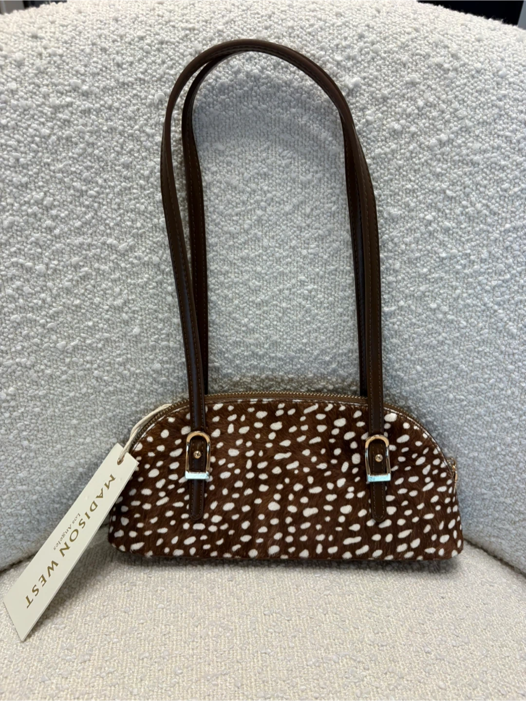 Brand new real calf hair BAMBI bag with cardholders!!