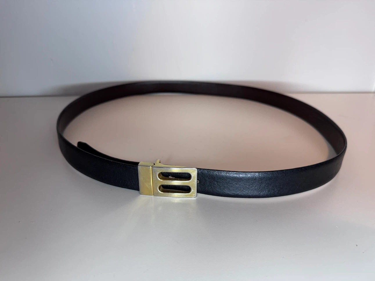 Reversible Leather Belt Size 40/100