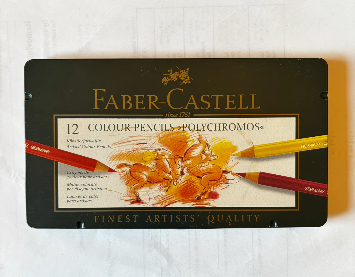 Faber-Castell Polychromos 12 Colour Pencil Set