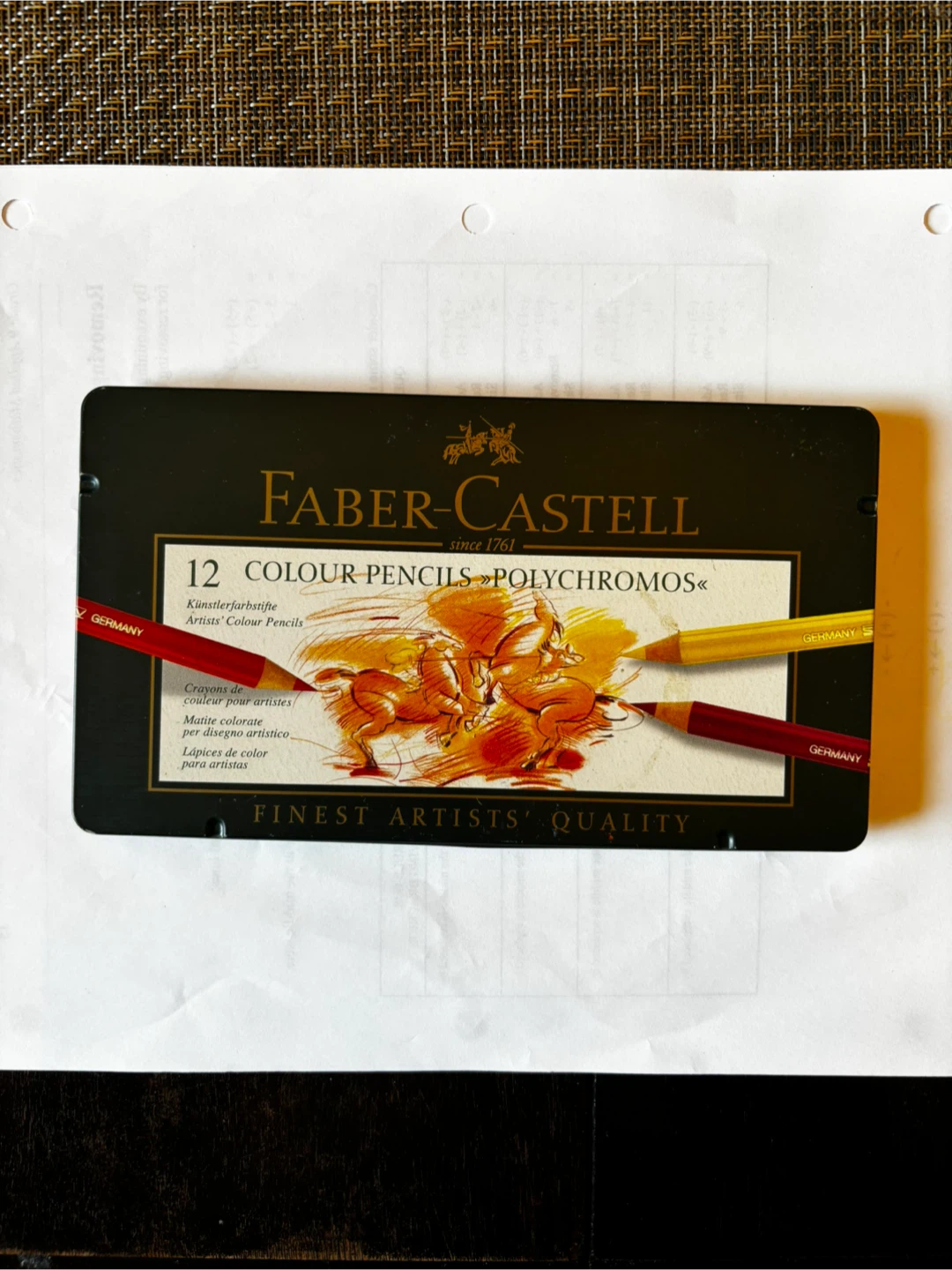 Faber-Castell Polychromos 12 Colour Pencil Set - photo 3