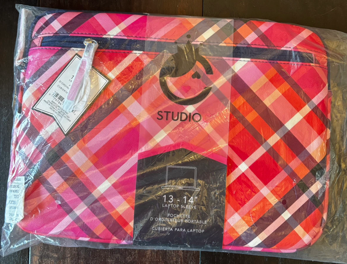 Studio C Plaid Laptop Sleeve 13-14 inch - photo 2