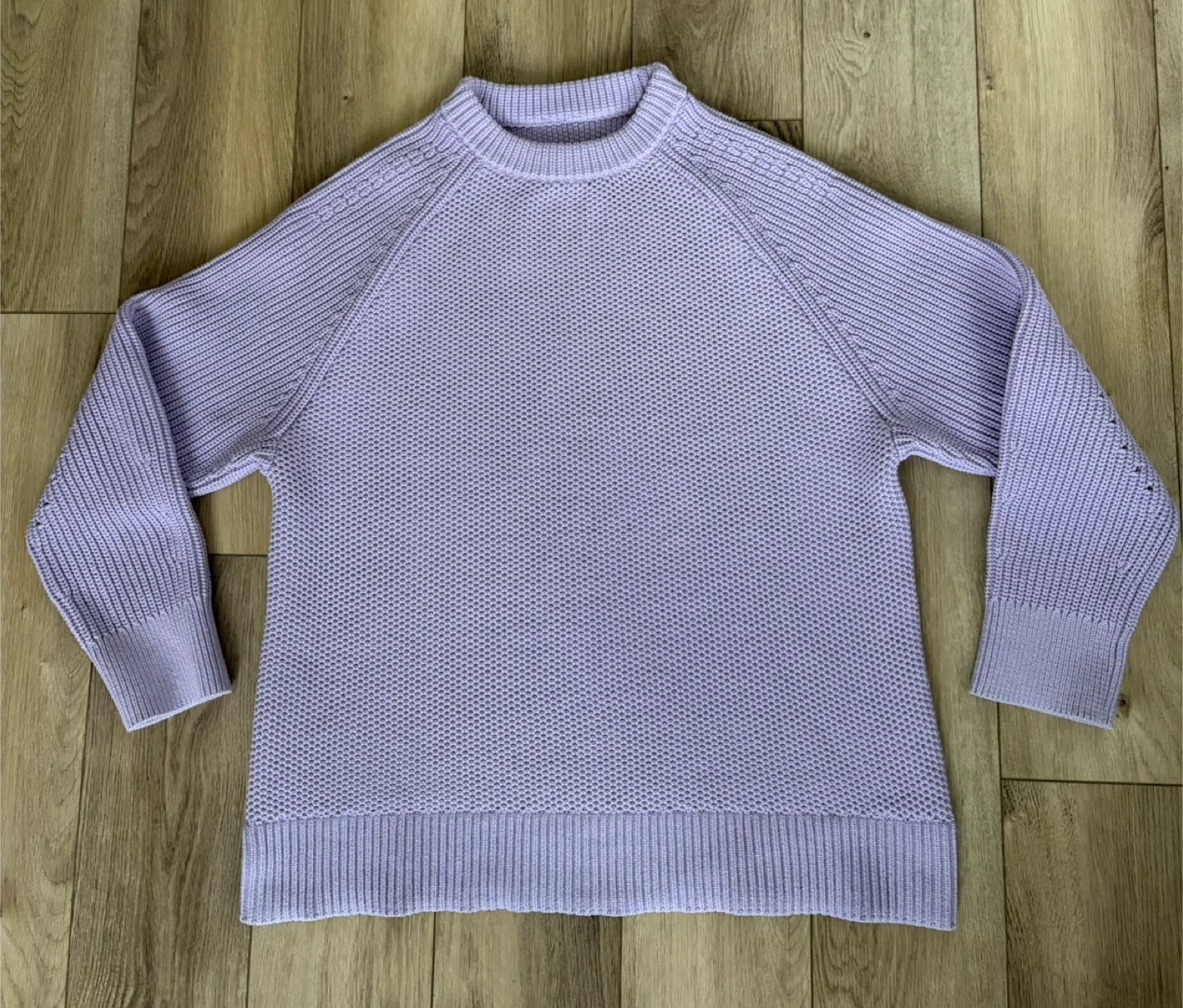 Lululemon Honeycomb Cotton Crewneck Sweater - photo 2