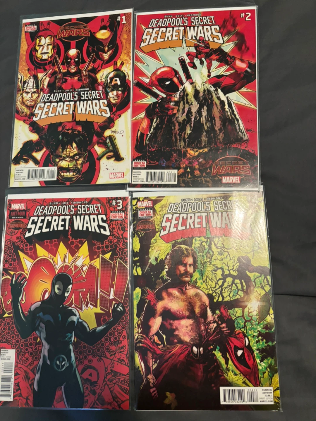 Deadpool's Secret Secret Wars Issues 1-4