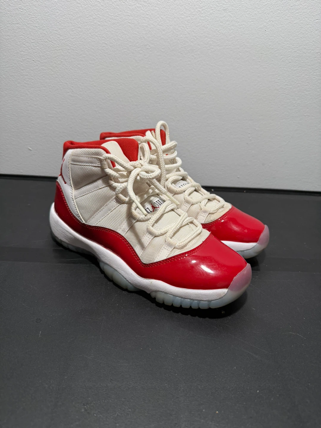 Jordan 11 Retro High Cherry White Red