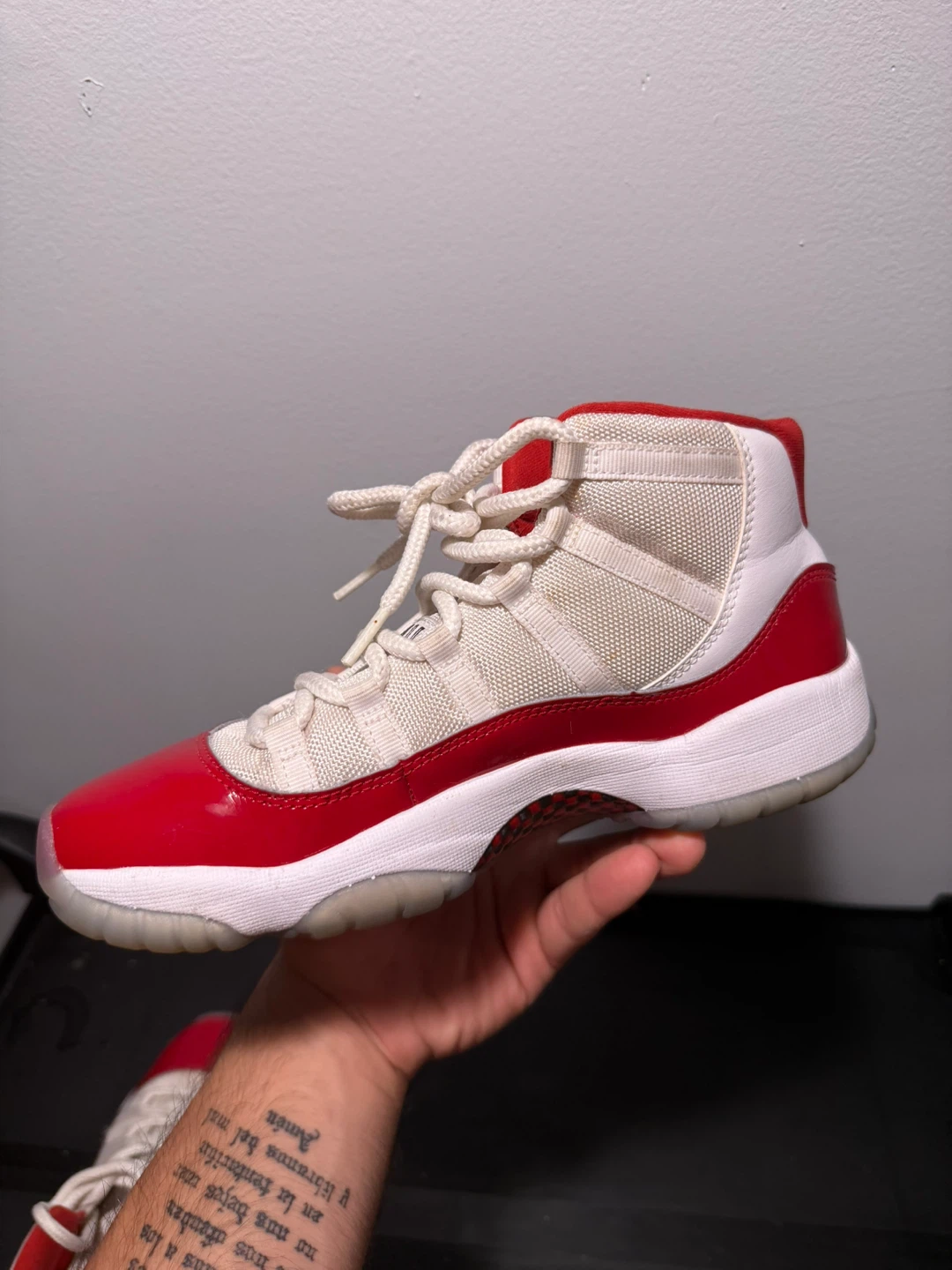 Jordan 11 Retro High Cherry White Red - photo 4