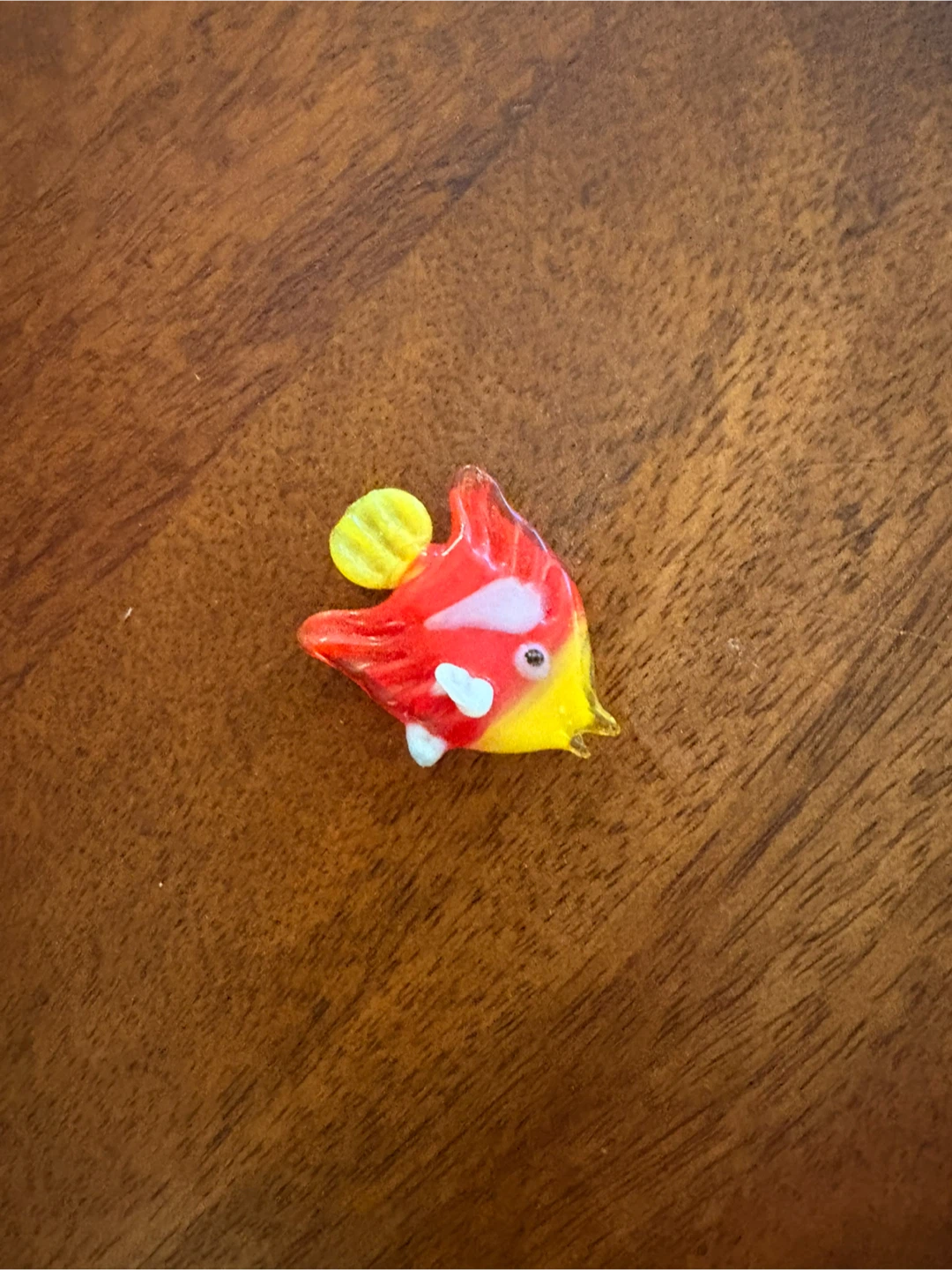 Small Glass Tropical Fish Ornament