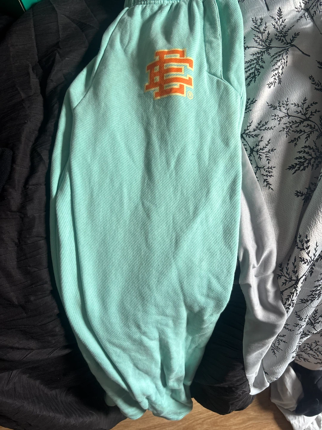 Eric Emanuel Mint Green Sweatpants Size Medium