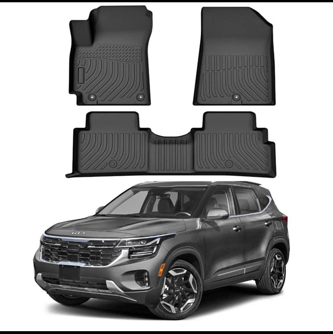 3D Floor Liners for Kia Seltos-2022 Present