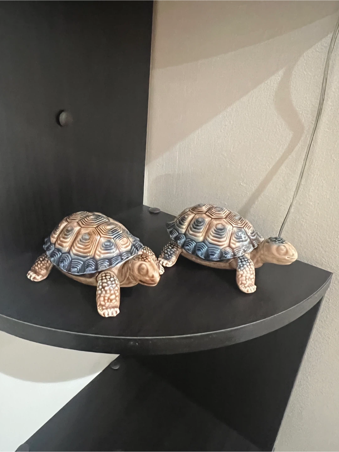 Two Ceramic Turtle Figurines - photo 2