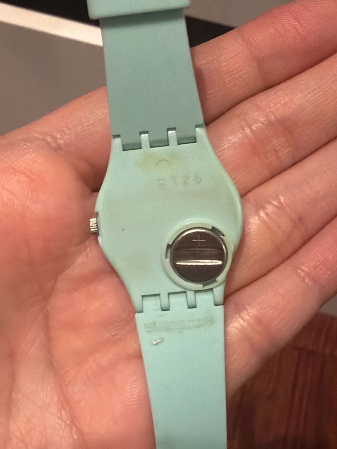 Mint Green Swatch Watch - photo 3