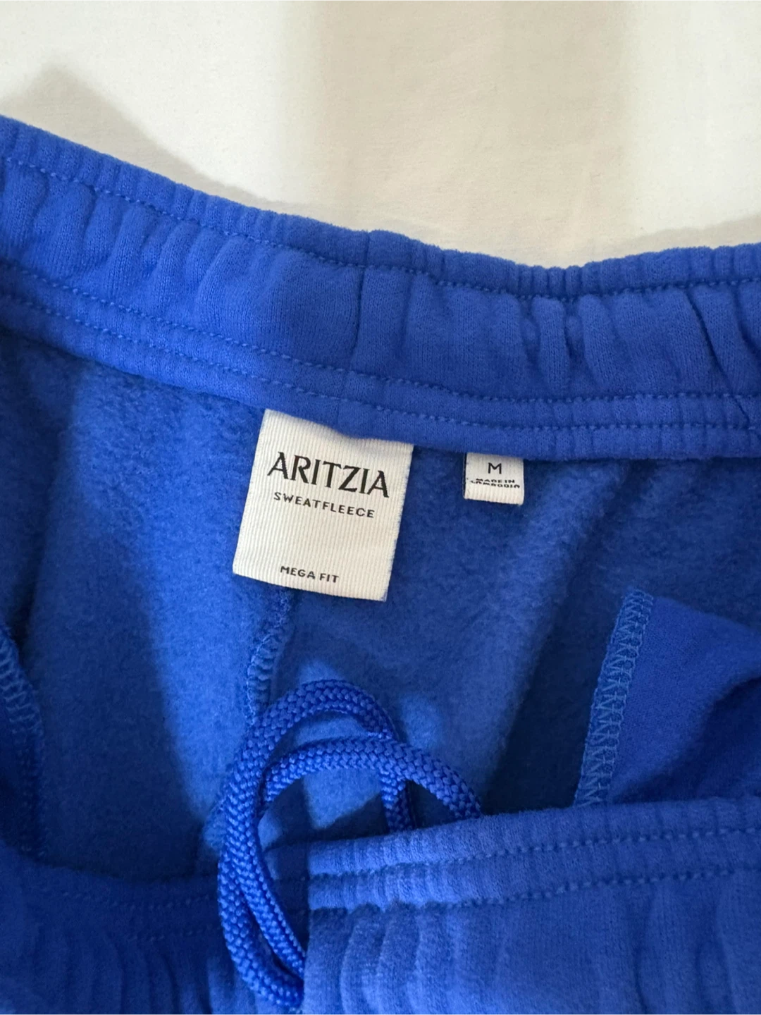 Aritzia Mega Fit Sweatfleece Jazz Blue - photo 3