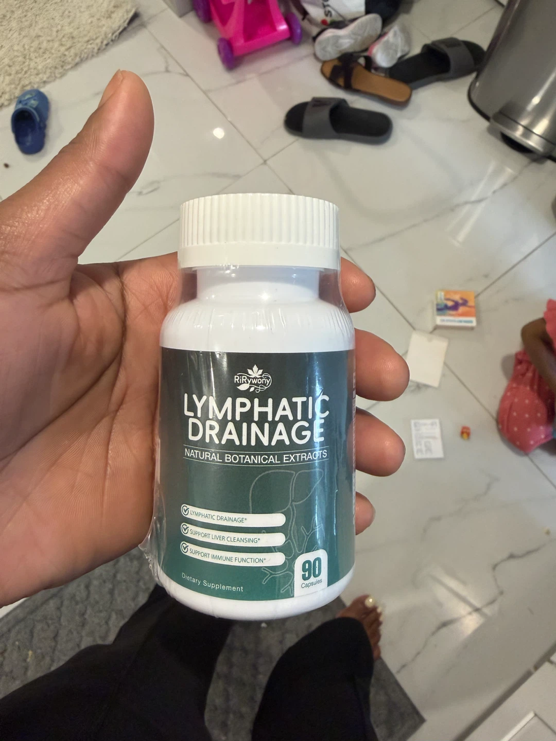 RiRywony Lymphatic Drainage Supplement 90 Capsules