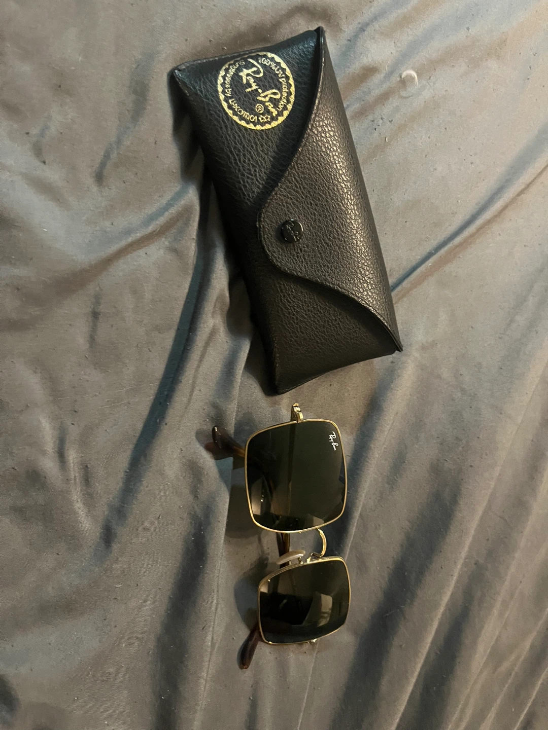 Ray-Ban Square Sunglasses Gold - photo 2