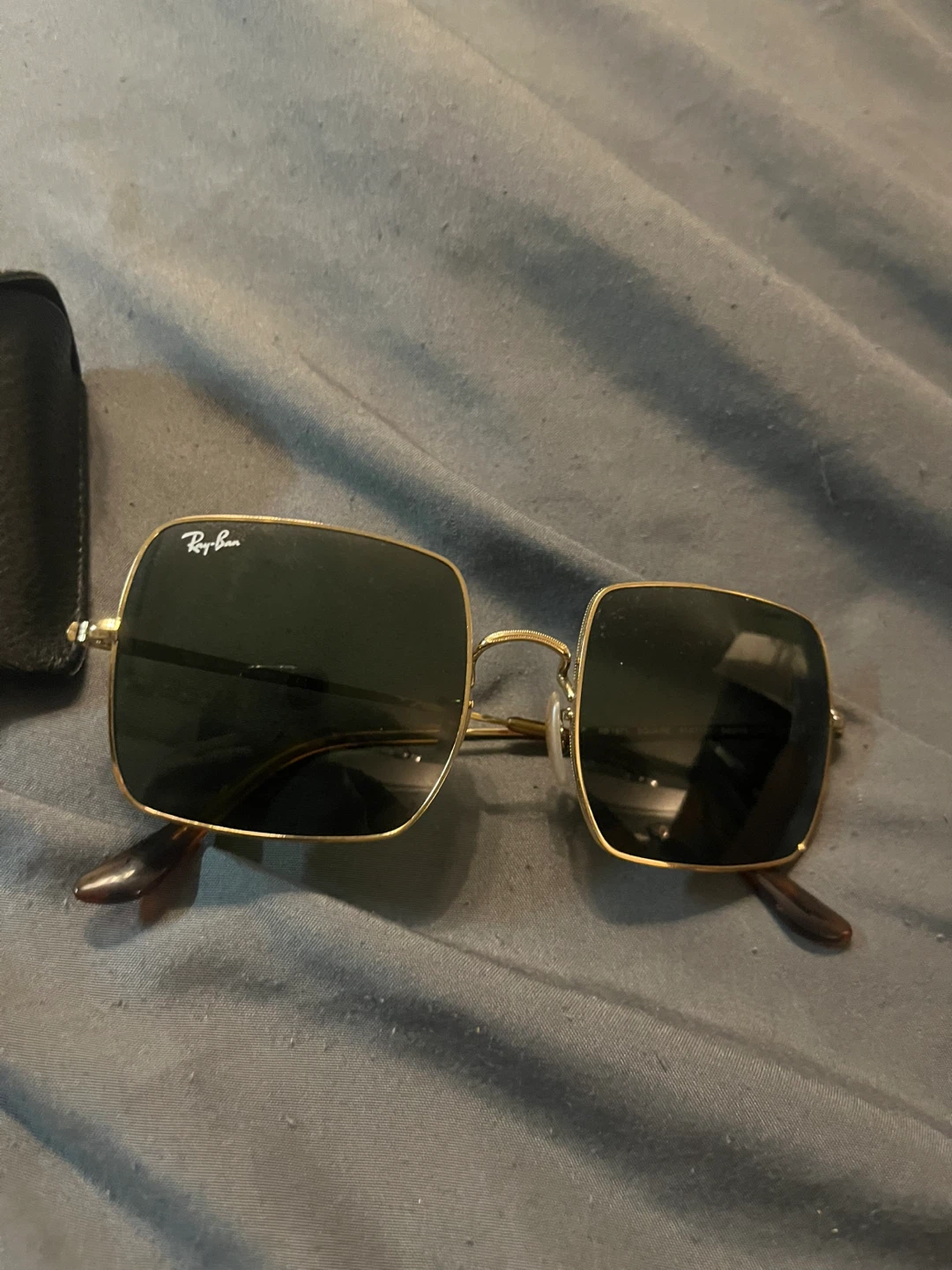Ray-Ban Square Sunglasses Gold - photo 3