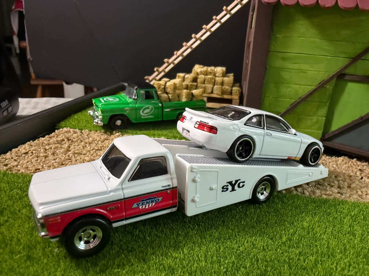 Hot Wheels Yenko Hauler with Toyota Soarer