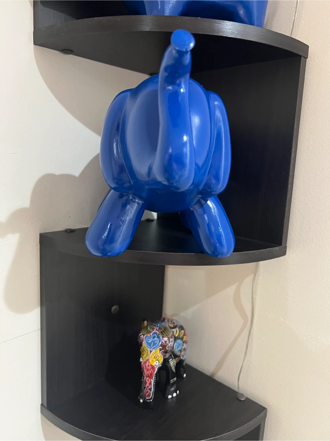Blue balloon elephant decorative figure - photo 3