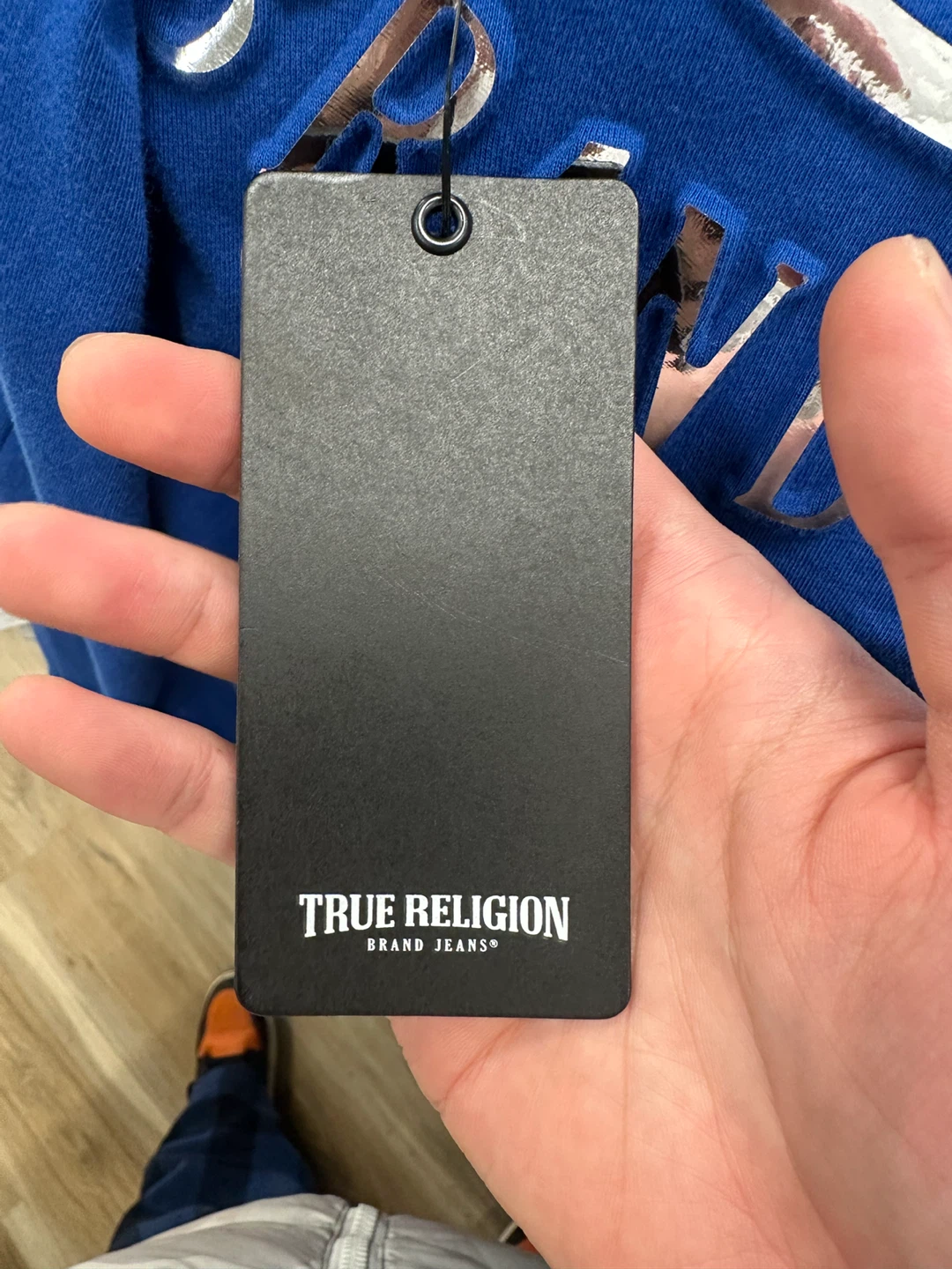 True Religion Pacific Blue Embellished Tee - photo 3