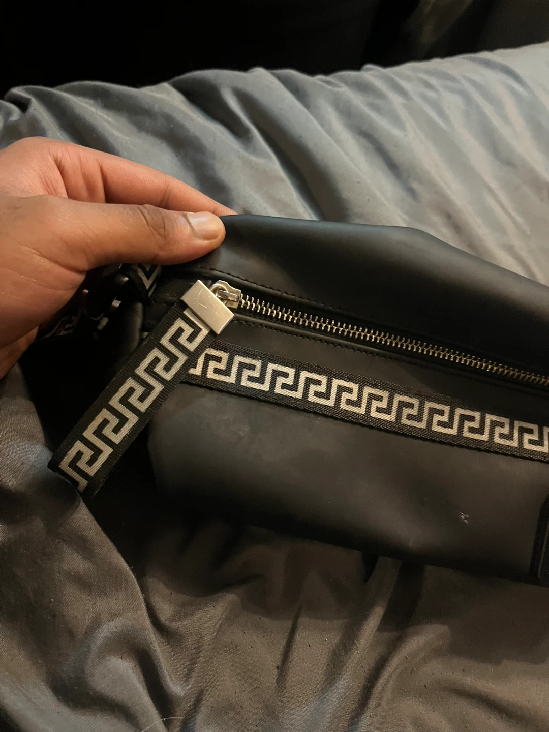 Versace Parfums Black Belt Bag - photo 3