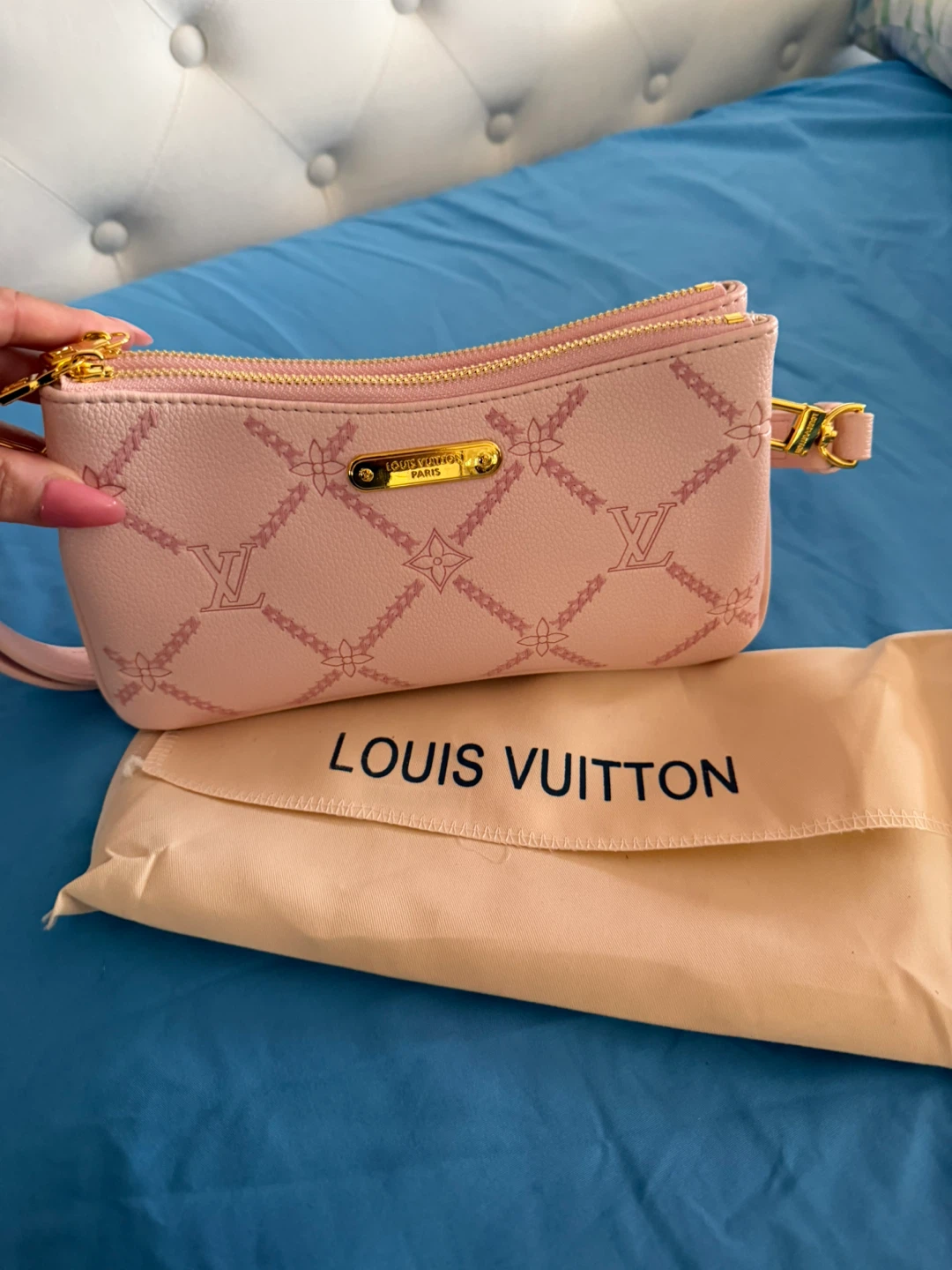 Louis Vuitton Pink Pochette Bag