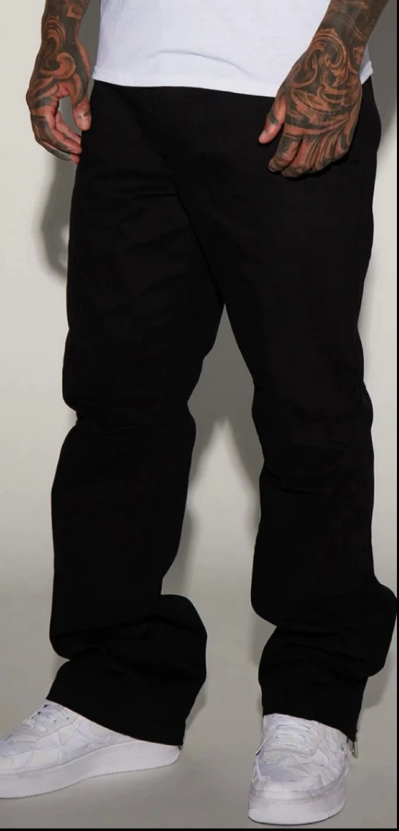 Fashionnova, black zipper detail pants - photo 2