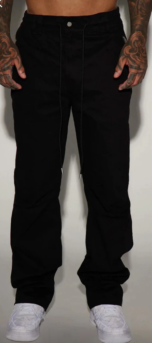 Fashionnova, black zipper detail pants - photo 3