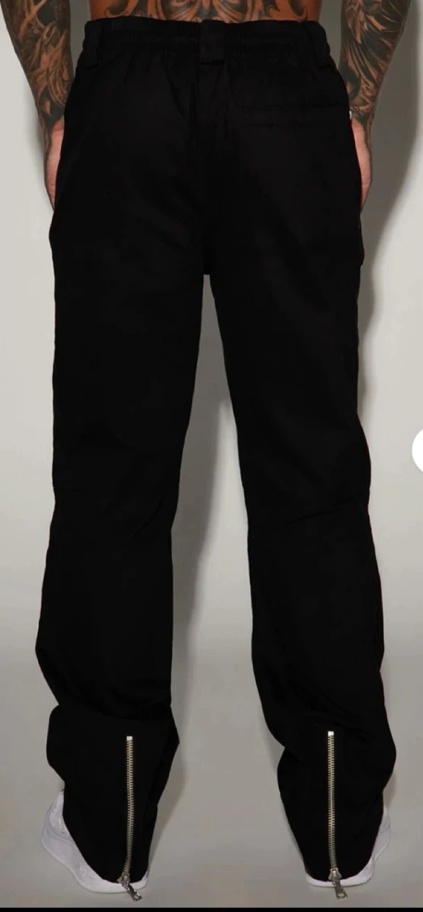 Fashionnova, black zipper detail pants - photo 4
