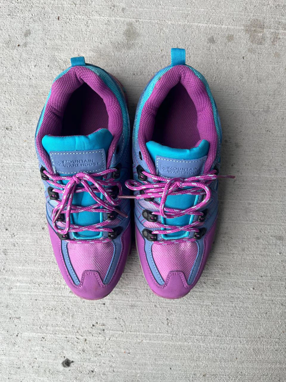 Mountain Warehouse Trail Shoes Purple/Blue - US 5