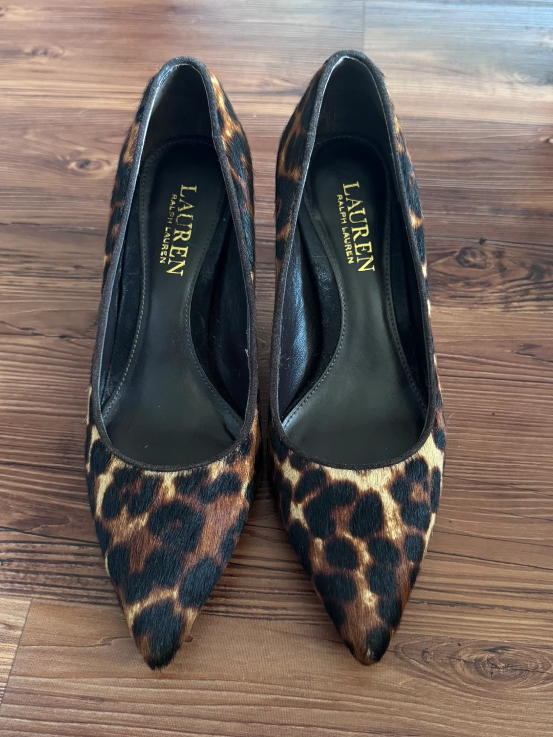 Lauren Ralph Lauren Leopard Heels