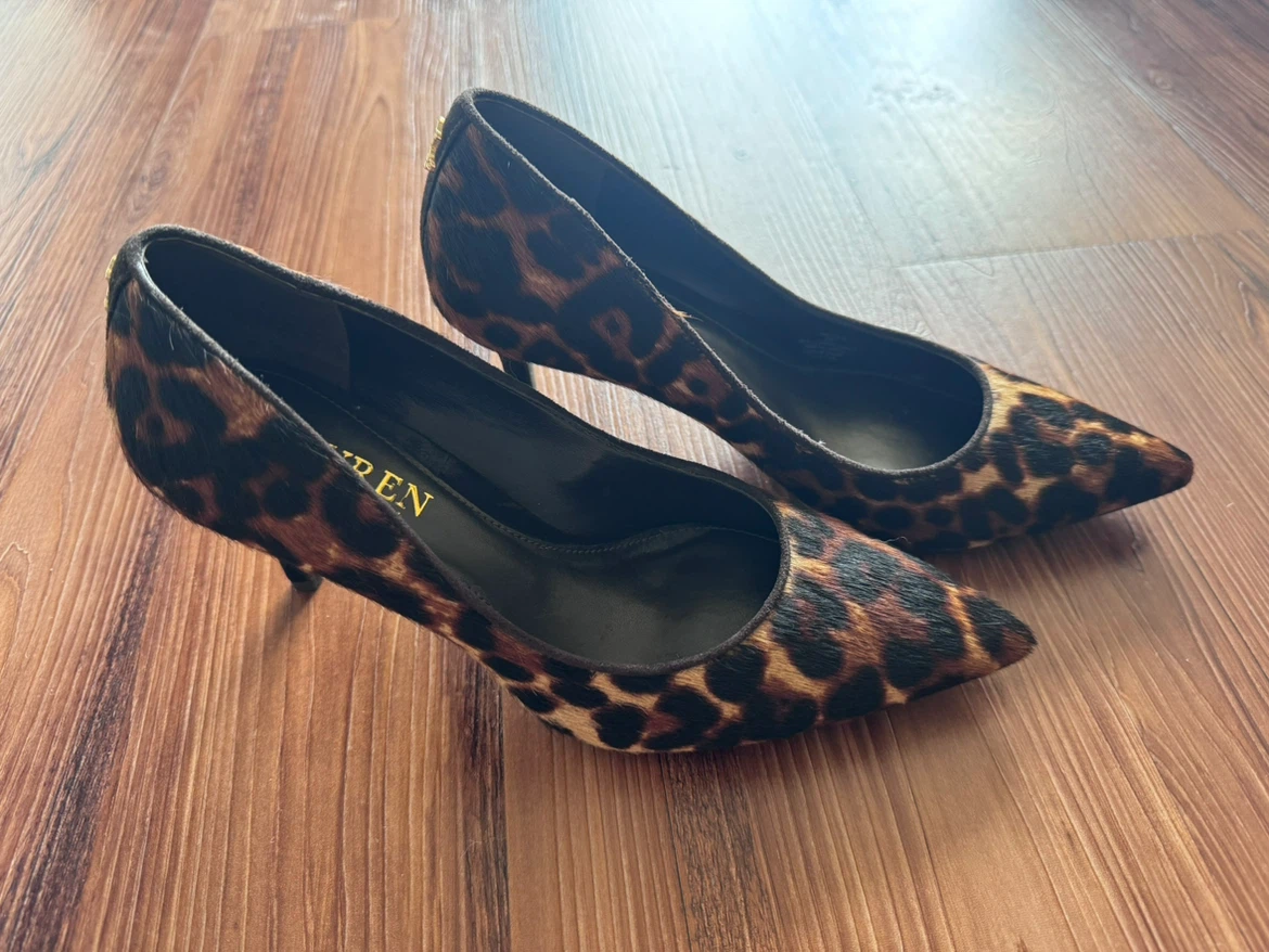 Lauren Ralph Lauren Leopard Heels - photo 4