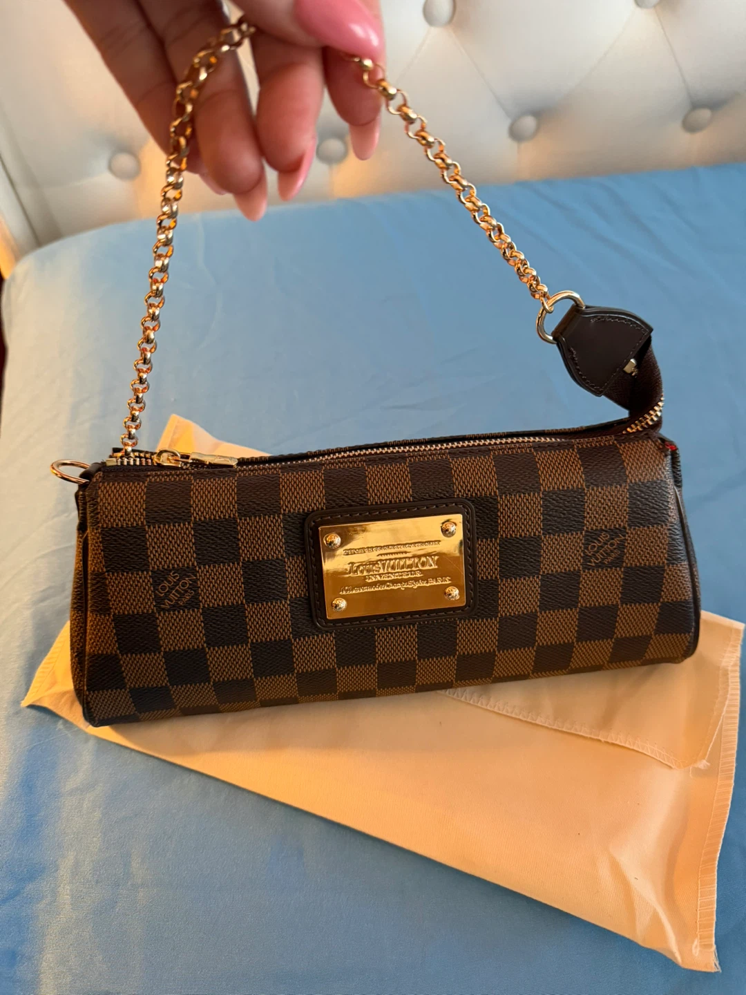 Louis Vuitton Damier Ebene Inventeur Pochette - photo 3