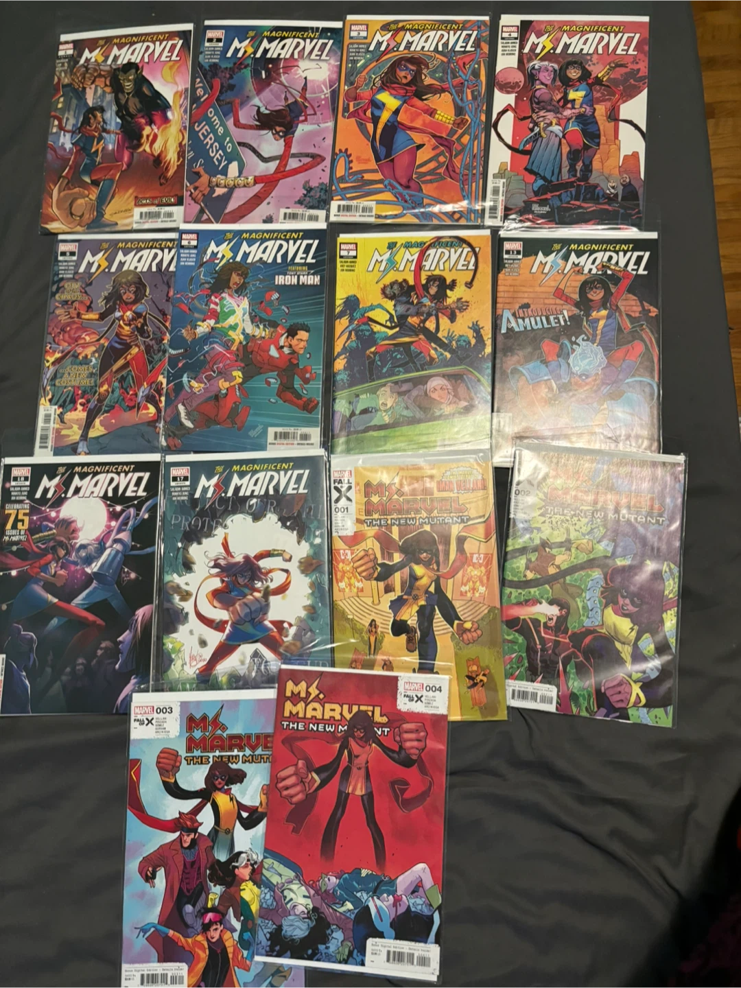 Large Ms. Marvel Comic Book Collection - photo 3