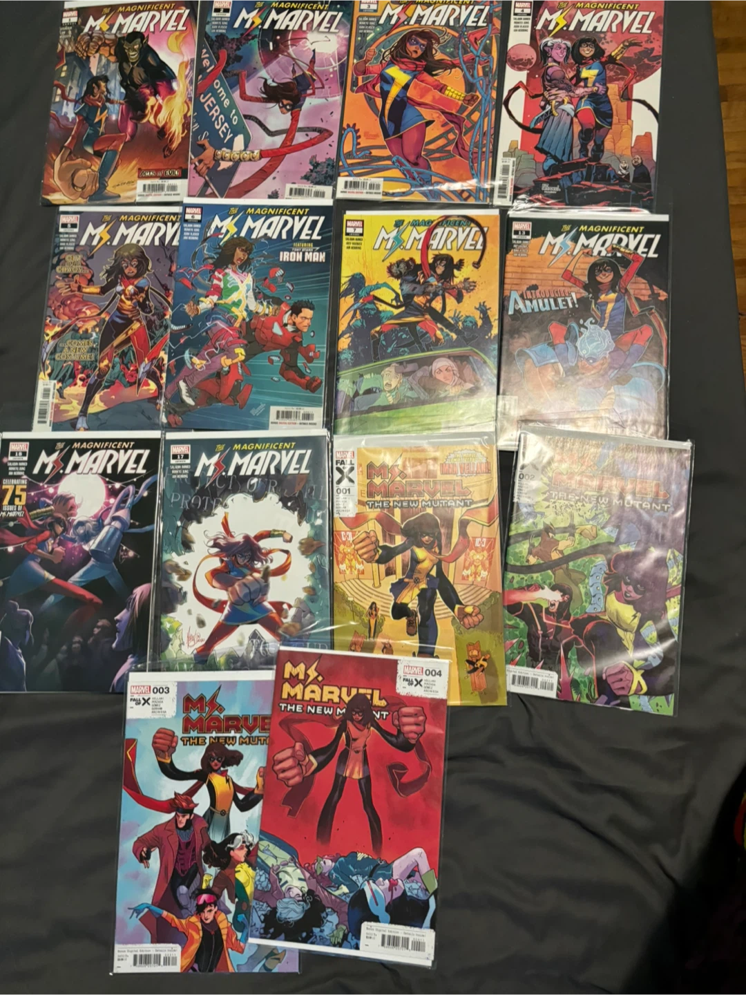 Large Ms. Marvel Comic Book Collection - photo 4