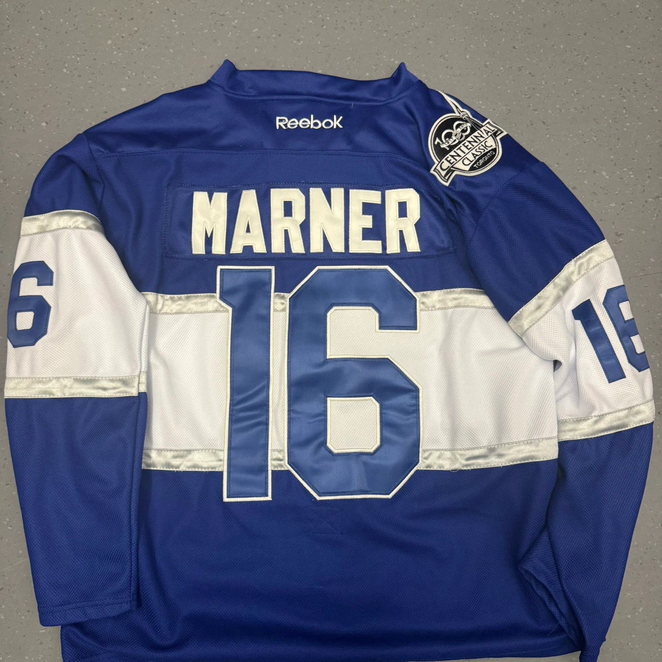 Reebok Toronto Maple Leafs Marner Centennial Classic Jersey - photo 2