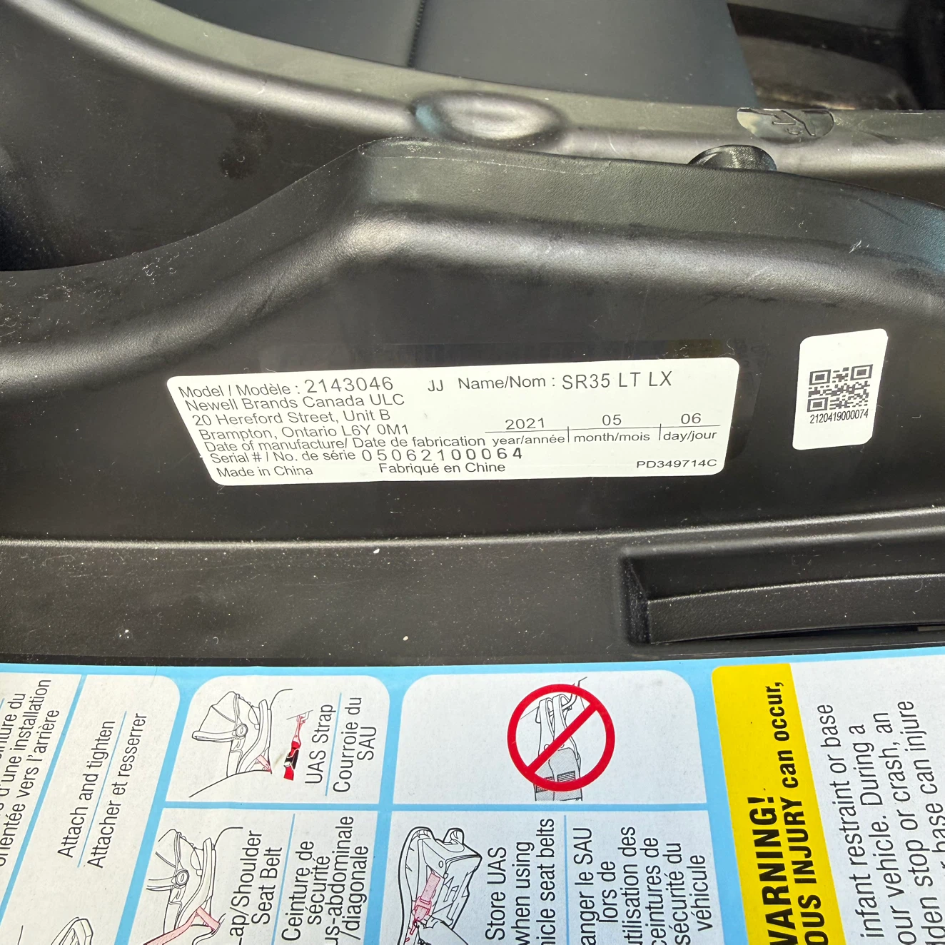 Graco SnugRide 35 Lite LX Infant Car Seat and Base - photo 3