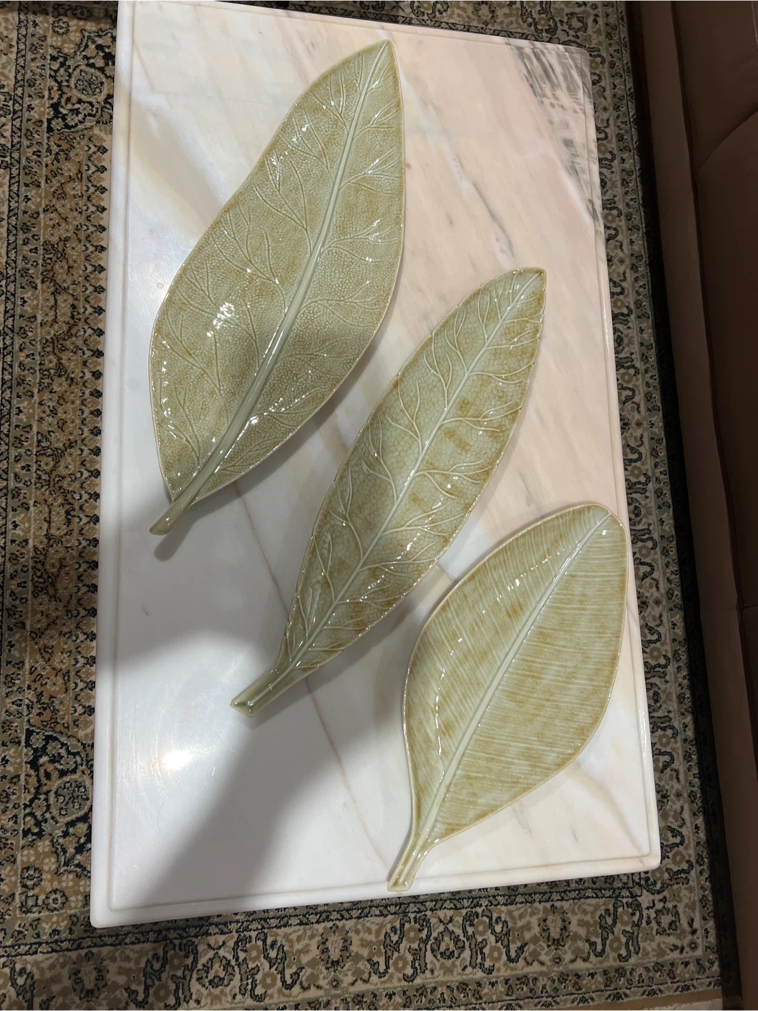 Christian Tortu Leaf Plates