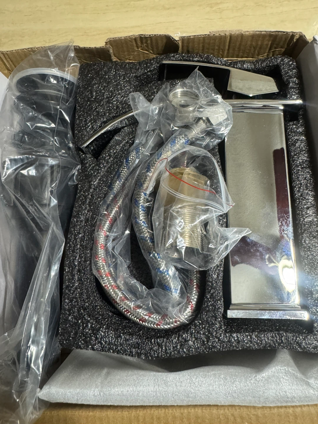 Chrome Bathroom Sink Faucet - photo 4