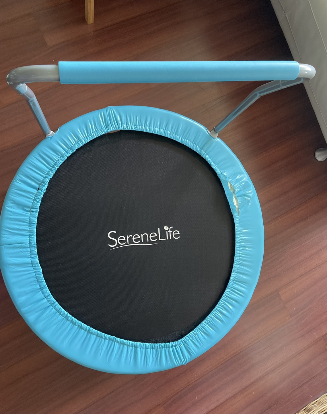 SereneLife Mini Trampoline with Handlebar