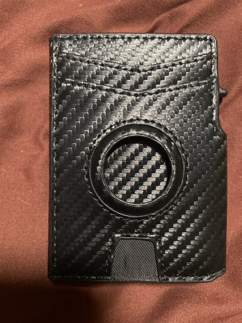 Miyozi Carbon Fibre Texture Minimalist Wallet