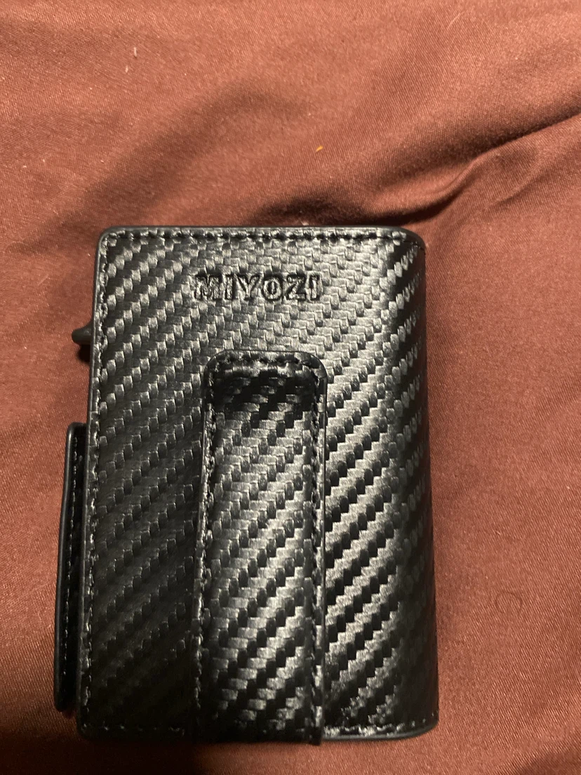 Miyozi Carbon Fibre Texture Minimalist Wallet - photo 2